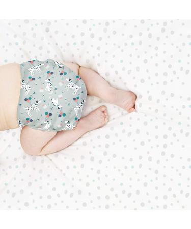 Bambino Mio Mioduo Reusable Nappy Set Size 1 - Pet Party Print | For Babies <9Kgs - Buy Online on GoSupps.com
