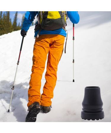 MCAORI 1Pc Walking Stick Rubber Caps Hiking Stick Protectors Cover Cane Tip Protect Pads Ends Winter Cane Replaceable Tip Caps - Buy Online on GoSupps.com