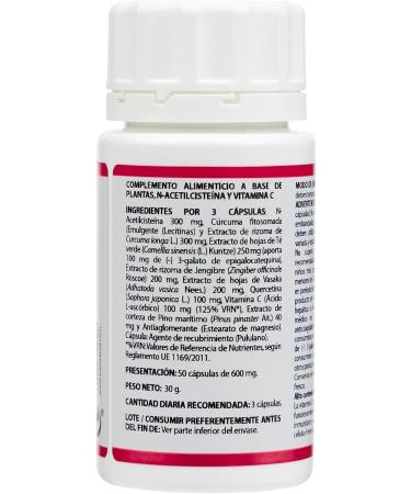 Equisalud HOLOMEGA PULMDETOX 50cap is a comprehensive supplement offered in convenient capsule form It is recommended as a supplement to a varied diet - Buy Online on GoSupps.com