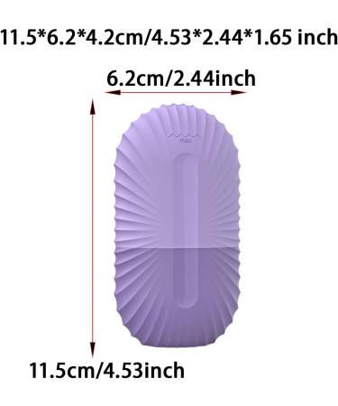 Generic Facial Ice Roll Reusable for Home Travel Ice Cube Roller Ice Shell for Face Girl Women purple - Buy Online on GoSupps.com