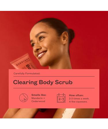 frank body Clearing Body Scrub | Purifies Pores Fights Breakouts & Oily Skin|Salicylic Acid White Clay & Niacinamide | Mandarin & Cedarwood Scent | Vegan & Cruelty Free | 200g - Buy Online on GoSupps.com