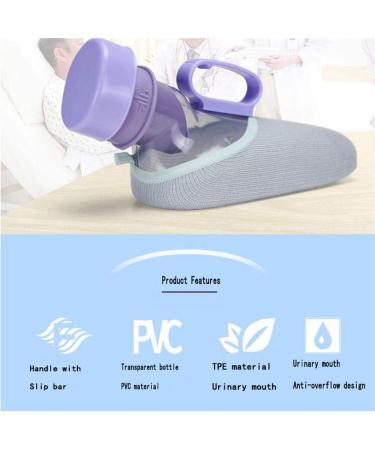 Old Man Urinal Male Urine Man Urinal Bed Patient Urinal Adult Night Pot Portable Deodorant - Buy Online on GoSupps.com
