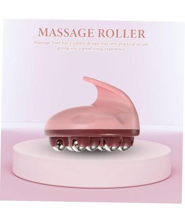 Lalafina 5-Sided Red Ball Massager - Handheld Muscle Roller & Massage Stick for Effective Muscle Relief | Magnetic ABS Household Tool - Buy Online on GoSupps.com