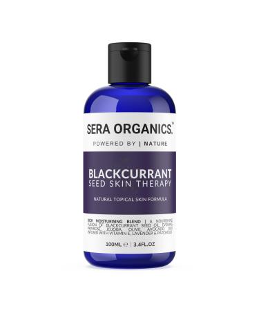 Blackcurrant Seed Oil Blend For Eczema & Psoriasis Relief Moisturising Treatment Nourishes Skin - Sensitive Skin (100ml) By Sera Organics