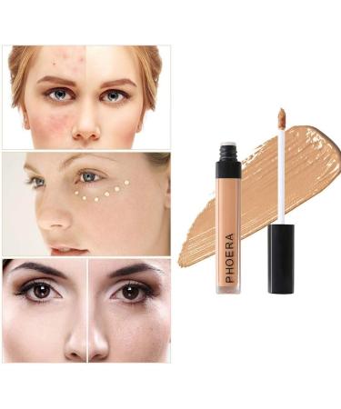 AQUAPURITY PHOERA Liquid Concealer - Full Coverage Makeup for Under Eye Dark Circles - 102 Neutral Shade - 7 ml - Buy Online on GoSupps.com