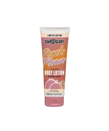 Soap & Glory Peach Please Body Lotion for Women - Vitamin E  Shea Butter  Coconut & Sweet Almond Oil Body Lotion for Dry Skin - Peach Blossom and Japanese Sweet Pea Scented Body Moisturizer (250ml) - Buy Online on GoSupps.com