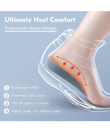 Plantar Fasciitis Insoles & Heel Cups - Relief for Heel Pain & Support for Men & Women | International Shipping - Buy Online on GoSupps.com