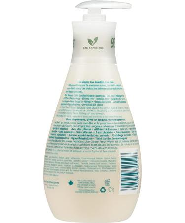 Live Clean Liquid Hand Soap Fresh Water 17 Oz - Packaging May Vary - Buy Online on GoSupps.com