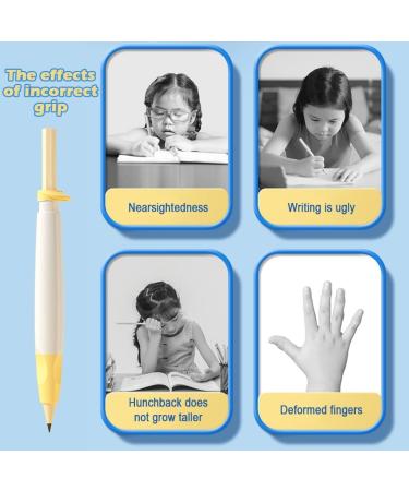 Buy S-Jiang Pencil Flipper Grip Trainer - 3 Pack Pencil Gripper for Kids & Progressive Writing Aid | Improve Penmanship & Comfort - Buy Online on GoSupps.com