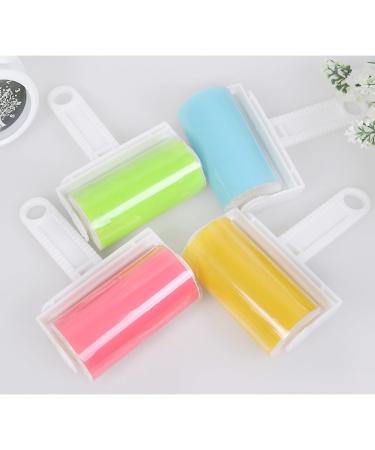 Sticky Lint Roller for Pet Hair | Reusable & Washable | 2 Pcs Yellow | Easy to Use Hair Remover - Buy Online on GoSupps.com