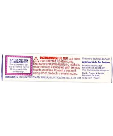 Fixodent Denture Adhesive Cream Original 0.75 OZ - Buy Pack & Save (Pack of 2) - Buy Online on GoSupps.com