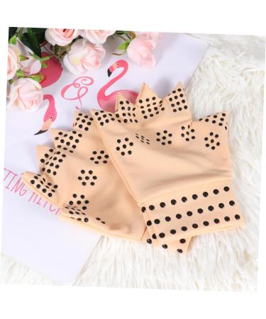 FRCOLOR Magnetic Therapy Gloves - 2 Pairs Half Finger Typing Gloves for Carpal Tunnel Relief & Work Comfort - Buy Online on GoSupps.com