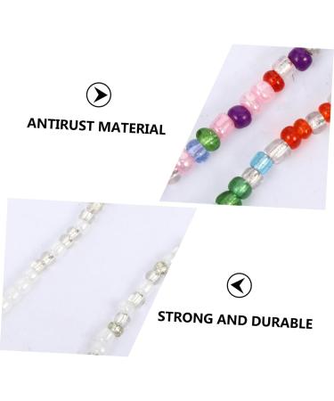 Shop Healeeved 2 PC Glasses Mask Chain - Adjustable Lanyard for Glasses & ID Cards | Comfortable Facial Cover & Pearl Washcloths - Buy Online on GoSupps.com