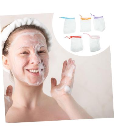  Beatifufu Pack of 10 Compact Lightweight Face and Body Scrub Sachets with Drawstring Closure (Random Style) - Buy Online on GoSupps.com