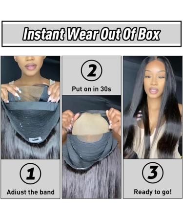 Maxine Bye Bye Knots 5x5 HD Lace Front Wig 24 Straight Wave Human Hair 180% Density - Glueless & Invisible Knots - Buy Online on GoSupps.com
