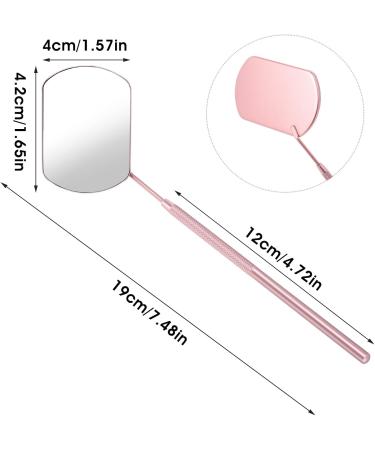 Molain Lash Extension Mirror 1 Piece Golden Color Square Eyelash Lift Tint DIY Practic Applicator Supply View Eye Accessories Mouth Examination Tool - Buy Online on GoSupps.com