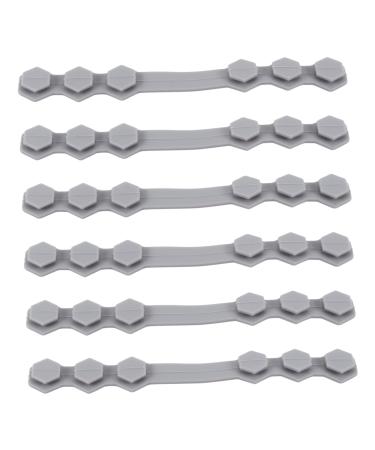 Amosfun 10 pc mask hook ear holder Extrolance face cover rope extension mask extension buckle mask cord buckle Tab