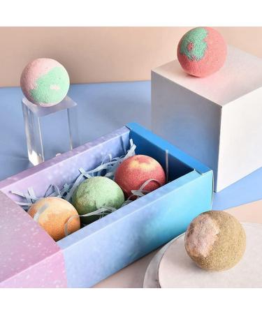 Premium Wdhomlt Bathroom Bombs Set - 6 Handmade Spa Bombs for Relaxation & Moisturizing | Essential Oil Bath Balls for Women & Mothers - Buy Online on GoSupps.com