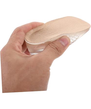 Leather Gel Memory Foam Insoles for Women - Height Increasing Forefoot Cushions & Heel Pads - Buy Online on GoSupps.com