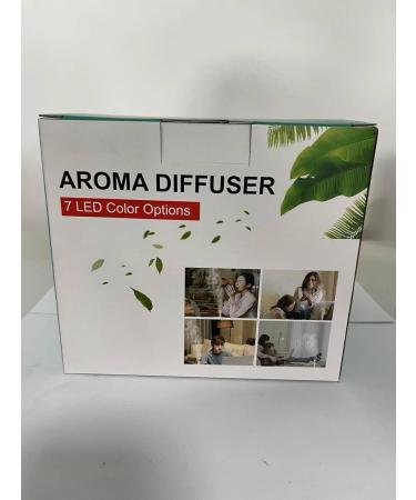 500ml Aroma Diffuser for Essential Oils - 10 Oils Included 36dB Silent Operation 7 Colors BPA-Free 4 Timers & Auto Shut-off - Buy Online on GoSupps.com