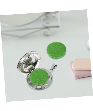100% Cotton Blade Fragrance Pads - Diffuser Refill for Bracelets & Humidifiers | Aromatherapy Miss Cotton Green 2.2x2.3cm - Buy Online on GoSupps.com