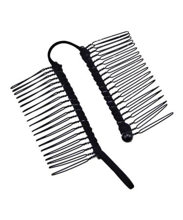 Vintage Black Banana Hair Clip Comb for Thick Hair - Ponytail Holder Grip - Buy Online on GoSupps.com
