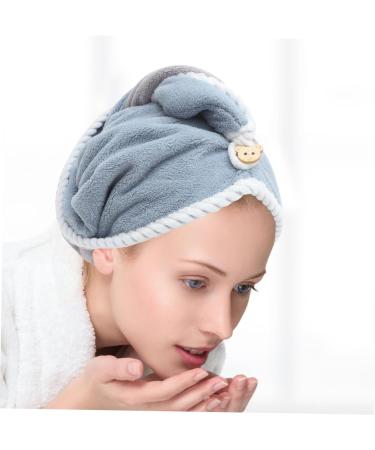 Zerodeko Coral Fleece Dry Hair Hat Buckle Hair Ring Miss - Buy Online on GoSupps.com