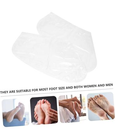POPETPOP 12 Pairs Footsticker Foot Mask Feet Nourishing Foot Dead Skin Masks Sandwich Container Foot Care Masks Cracked Foot Exfoliation Masks Sock Peeling Abs White - Buy Online on GoSupps.com