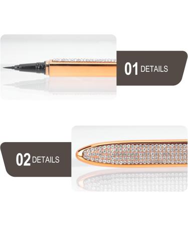 DRESSOOS 3pcs Eyeliner Lash Glue Pens Lady Parts Lashes Tool Nursing Cosmetic Pens Set Self-adhesive Woman - Buy Online on GoSupps.com