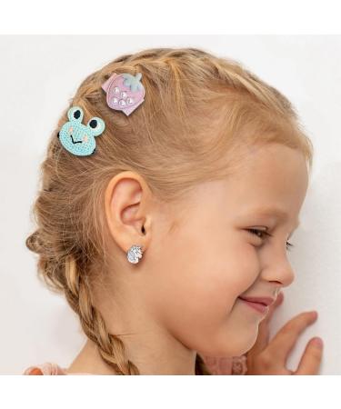15 Pcs Baby Hair Clips - No Slip Tiny Bow Barrettes & Sweet Hairpins for Newborns & Toddlers - Cute Accessories for Girls - Buy Online on GoSupps.com