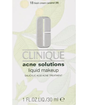 CLINIQUE Acne Solutions Liquid Makeup 18 Fresh Cream Caramel 1.0 oz - Buy Online on GoSupps.com