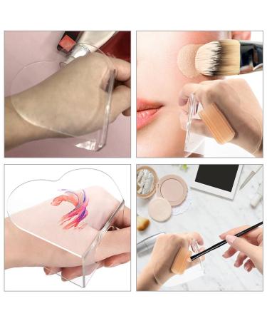 Beaupretty 3 Sets Heart Makeup Mixing Palette - Acrylic Nail & Foundation Blending Tray with Spatulas for Professional Makeup Artistry - Buy Online on GoSupps.com