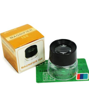 10X Jewelers Loupe Magnifier Jewelry Eye Monocle- Pocket Glass For Watch Repair Coins Gems Stamps Pocket Glass For Reading - Buy Online on GoSupps.com