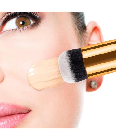 Verdant Touch Makeup Tools Professional Makeup Brush Set Soft Bristles Portable Cosmetic Brush Black Gold Liquid Cream Makeup Tools - Buy Online on GoSupps.com