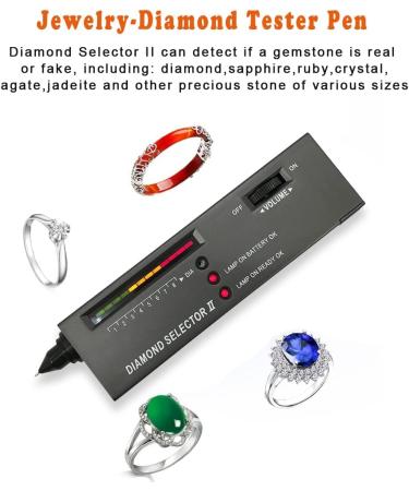 Xinler Jewelry-Diamond Tester Pen | Professional Diamond Testing Tool XL-1516SFEU Black - Buy Online on GoSupps.com