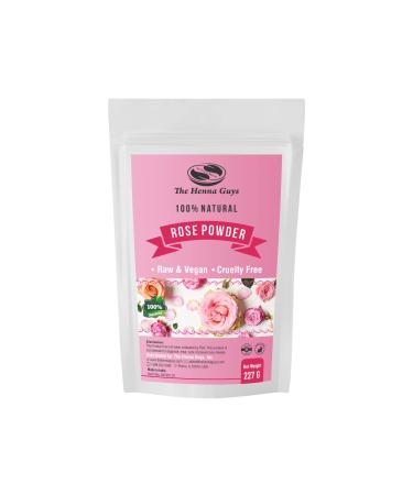 227 Grams / 0.5 LB / 08 Oz Rose Powder/Rosa Centifolia, 100% Pure & Natural. Food Grade Hair Conditioning and Supplements