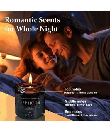 Bath Works Body Candle - Smoky Wood & Plum Scent - Non-Toxic Soy Massage Oil Candle for Date Night - 3 oz - Buy Online on GoSupps.com