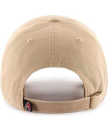 MLB Arizona Diamondbacks Khaki Clean Up Adjustable Hat Cap - Adult | Official Merchandise - Buy Online on GoSupps.com