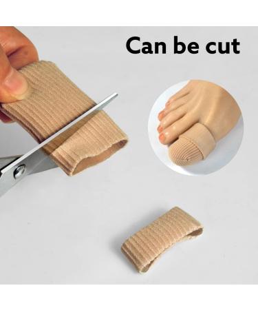 DYKOOK Big Toe Protectors - Fabric Gel Caps for Corns, Callus, Bunion Pain Relief (6 PCS) - Buy Online on GoSupps.com