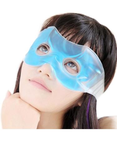 5 Pcs Ice Compress Patch | Blue Ice Eye Cover for Woman Man | Hollow Eye Cooling Cover for Woman Sleeping Headaches Skin Care Blue Dobooo - Buy Online on GoSupps.com