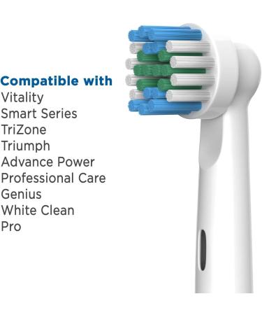 BELADENT Brush Heads for Oral-B Electric Toothbrushes - 12 Pack | Premium Replacement Heads for Superior Oral Care - Buy Online on GoSupps.com