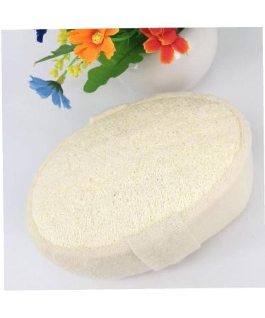 Exfoliating Loofah Pad - Natural Luffa Sponge Scrubber for Deep Cleansing | Spa & Shower Tool for Men & Women - Buy Online on GoSupps.com