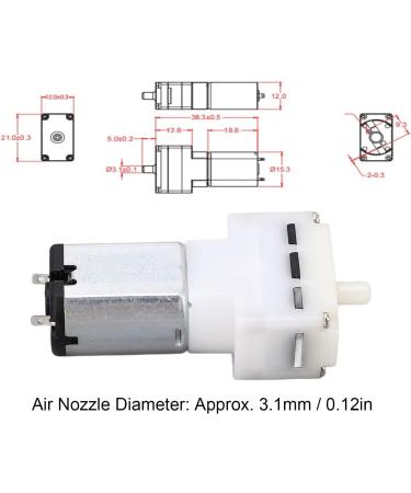 Buy Micro-Air Pump Motor DC3V - Corrosion-Resistant Explosion-Protected Mini Air Pump for Aquariums High Air Flow & Low Noise - Buy Online on GoSupps.com