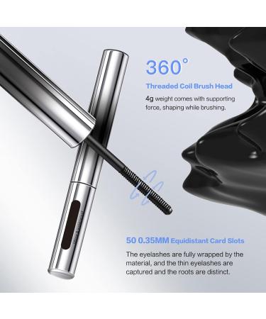 Metal Mascara Wand - Bristle Less Lash Sensational Sky High Washable Mascara - Volumizing, Lengthening, Defining, Curling - Black 1pcs - Buy Online on GoSupps.com