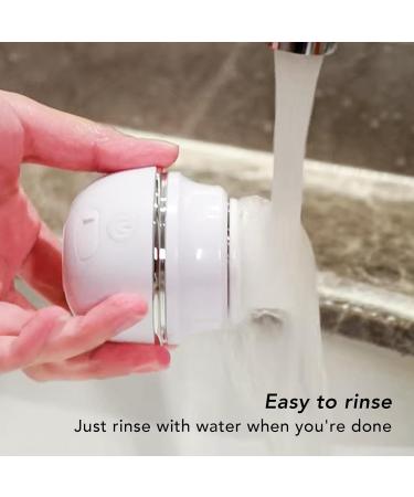 Facial Cleanser Brush 3 Speed for Exfoliating Deep Cleansing Massaging for All Skin Types - Buy Online on GoSupps.com