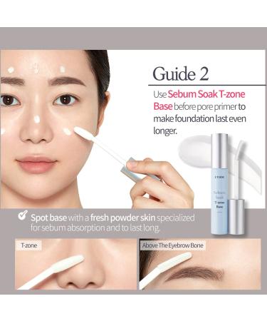 ETUDE HOUSE Sebum Soak Pore Primer 30ml - Long-Lasting Makeup Base with Sebum Control Effect - Matte Finish for Great Pore Coverage | Kbeauty - Buy Online on GoSupps.com