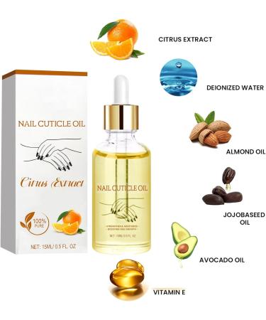 Cuticle Oil for Nails Nail Oil Cuticle with Vitamin E Soothe Moisturize Nail Cuticle Oil Moisturizes Cuticle and Nail's Skin Strengthens Nails Prevents Hangnails and Chapped 15ML - Buy Online on GoSupps.com