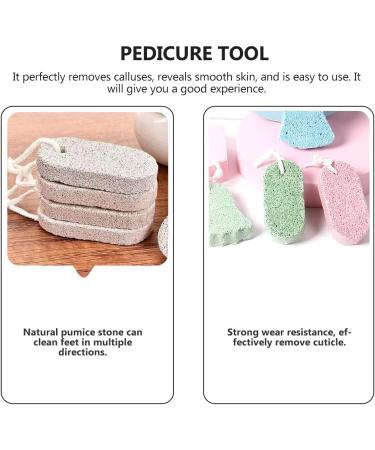 6pcs Pedicure Tool Set - Pumice Stone & Callus Remover for Smooth Feet | International Shipping Available - Buy Online on GoSupps.com