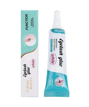 Eyelash Adhesive - Eyelash Glue Enhancers Lash Adhesive | Invisible Eyelashes Adhesive Waterproof Eyelash Glue Sensitive Eyes Lash Glue Eyelid Tape. white glue - Buy Online on GoSupps.com
