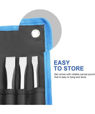 Renekton Punch and Chisel Set Includes Taper Punches Cold Chisels Pin Punches Center Punches Chisel Gauge and Black Oxford Packet 16 Pieces - Buy Online on GoSupps.com